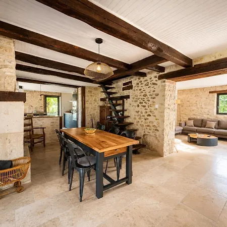 Feriehus Authentique Maison En Pierre Blanche Du Quercy Castelnau-Montratier