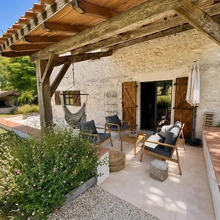 Authentique Maison En Pierre Blanche Du Quercy * Castelnau-Montratier